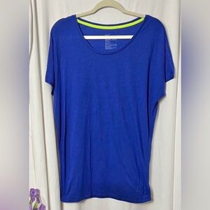 Nike Dri-Fit Blue Loose Fit Tee Shirt Size Medium